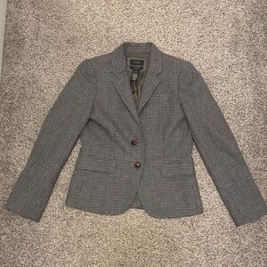 J. Crew Houndstooth Blazer